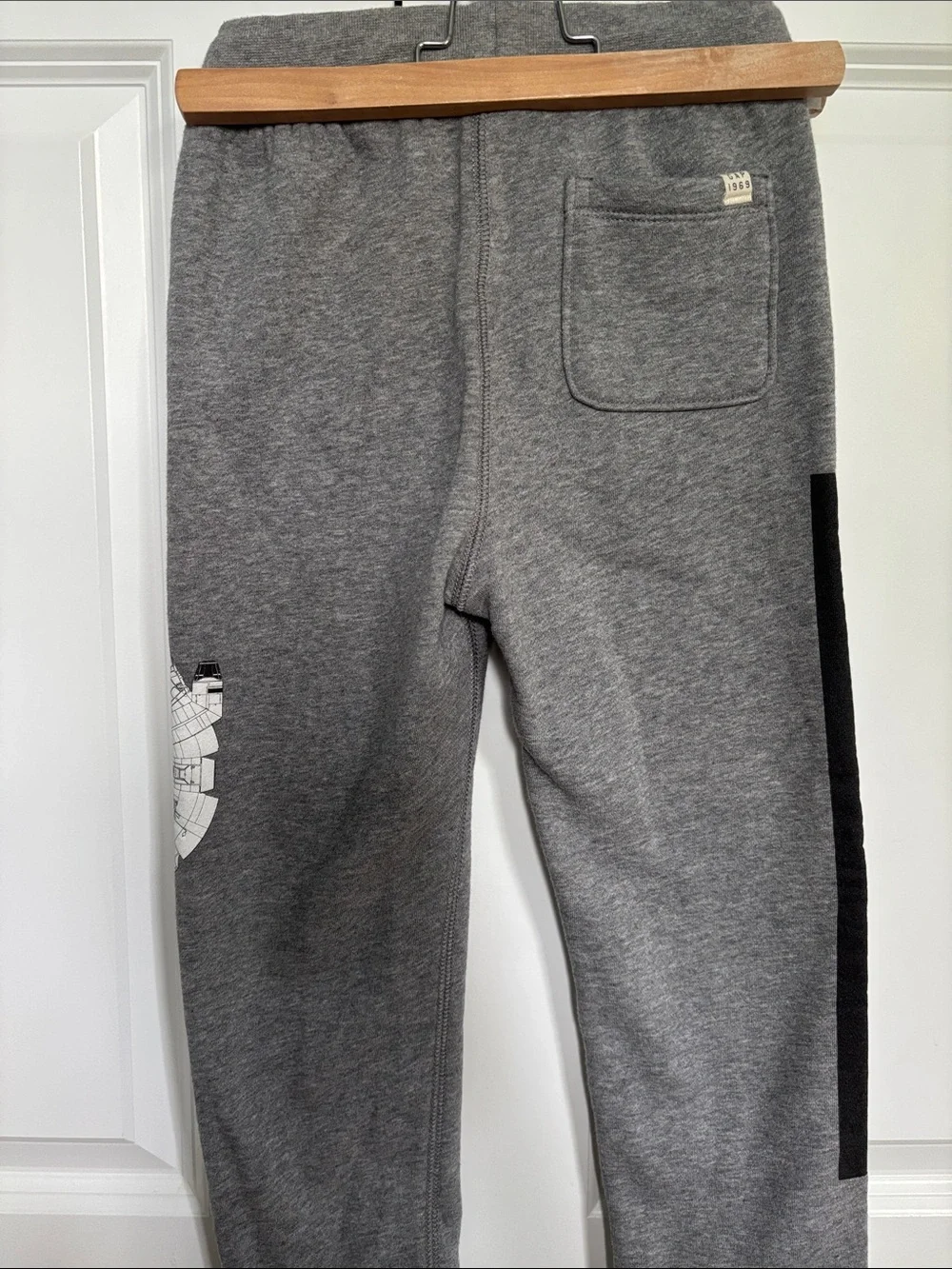 GAP Gray Star Wars Millennium Falcon Jogger Sweatpants